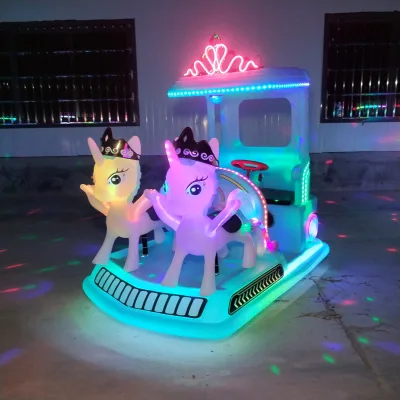 Led Bumper Cars Battery Commercial Electric unicorn Bumper Ride on Car Mini Kids Used Bumper Cars for Sale