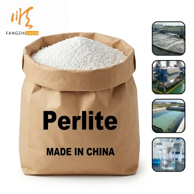 Chemical Grade Filter Perlite Expanded Perlite for Industrial Wastewater Treatment and Liquid Purification Process