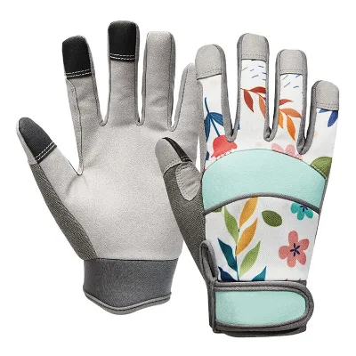 Wholesale Long Safety Fabric Durable Protective Gear Garden Decoration Gloves for Women