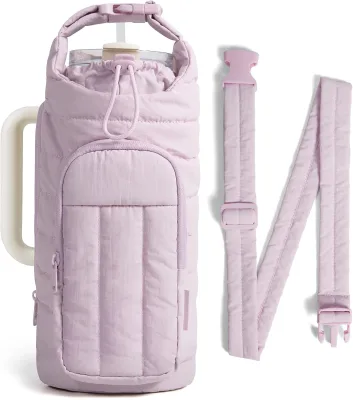 Cross-border Best-selling Unisex Nylon Ultra-light Anti-Theft Crossbody Bag Puffy Kettle Pouch Water Bottle Holder Leisure