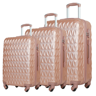 High Quality ABS Luggage Hand Bag 20''24''28''  Travelling Bags Luggage Sets Trolley Wheel Luggage Organizer Bag