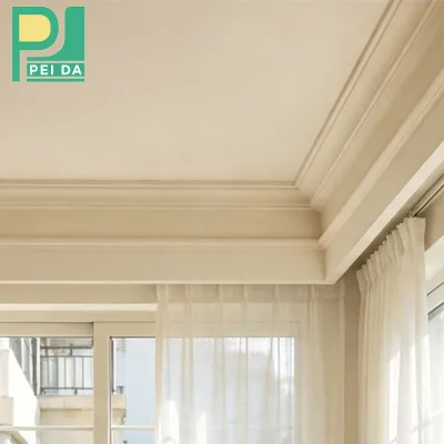 PU Corner Line for Interior Decoration Lightweight Durable Molding Trim for Modern Walls and Ceilings Home Renovation