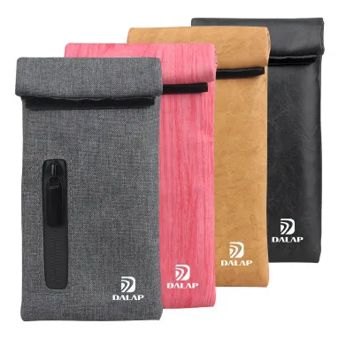 Activated Carbon Smell Proof Bag, Waterproof Odor Isolation Storage Pouch, Multi-functional Tobacco Pipe Carry Case