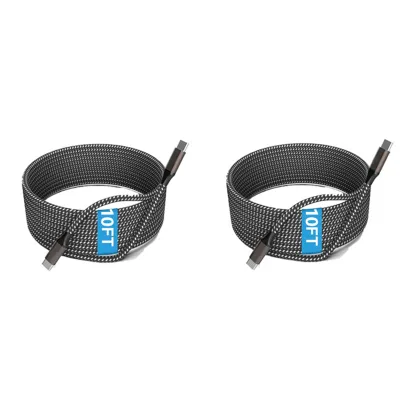 OEM Customized USB C to c PD 27W Fast Charging Cable Nylon Braided Wire for iPhone Android PD 100W Cable