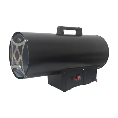 Industrial 50KW Stainless Steel Black Gas Heater with Piezo Ignition for Indoor Use