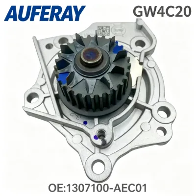 Engine Water Pump Assembly for Great Wall GW4C20 2.0T Haval H6 H7 H9 WEY VV7 Gun OE 1307100-AEC01 Direct Fit