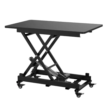 Ergonomic Powered Scissor Lift Workstation Chassis Electric Height Adjustable Desk Base for Smart Office Furniture Setup
