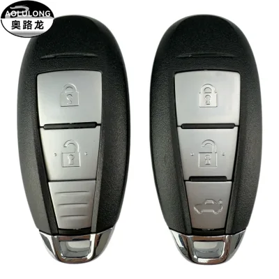 Wholesale 2/3 Buttons Replacement Car Keys with Key Blade Vehicle Key for Suzuki Key Fob Shell
