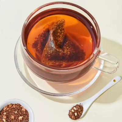 T274 Famous South Africa Rooibos Tea Orange Flavor Vanilla Infused Eco-Friendly Herbal Tea Bags