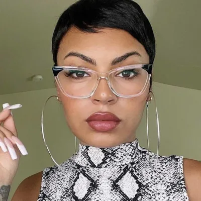2024 Anti Blue Light Optical Frame TR90 Glasses Cat Eye Glasses for Women
