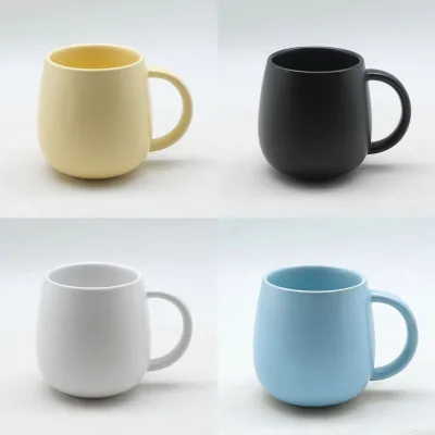 Customizable Solid-color Mug Ceramic Cup Business Gift Cultural and Creative Coffee Cup