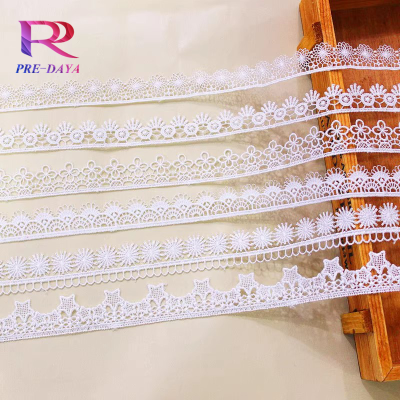Sheer Organza Backed Lace for Delicate Apparel