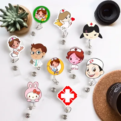 Factory Price Customized Logo Hospital Nurse Badge Holder for Wholesale