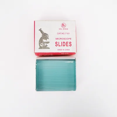Lab Supplies Laboratory Consumable Microscope Slides 7101-7109 Plain Edging Glass Slides Customizable OEM Medical Application