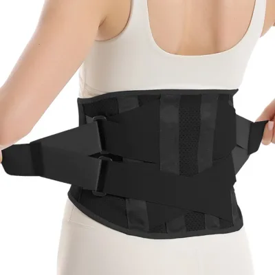 Adjustable Tummy Wrap Waist Trainer Straightening Pain Relief Spine Back Support Waist Belt