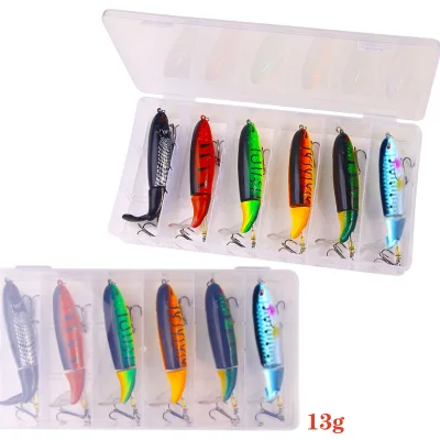 Hard Bait Box Set 13g Propeller Topwater Crankbait Rotating LureWholesale