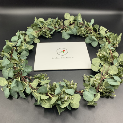 Wholesale Artificial Garland Eucalyptus Vine Artificial Eucalyptus Garland Greenery Hanging Garland for Home Garden Decorations