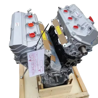 High Quality 6 Cylinder 3.8L V6 Engine Assembly 6G75 Long Block for Mitsubishi New Condition Aluminum Material
