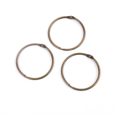 Factory High Quality 75mm Screw Binder Ring Note Book Ring Leaf Binder Book Ring