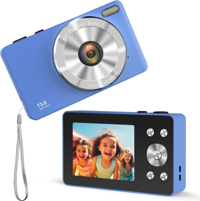 Fun Colors for Kids Camera Anti-shake and HD Resolution for clear Photos Support 256G Safe and Secure Storage for Kids Photos