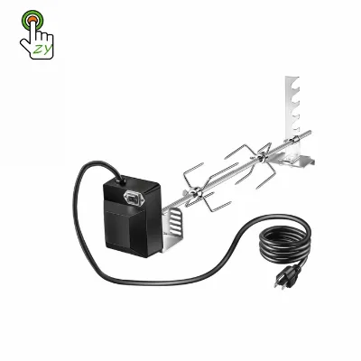 Grill Replacement Rotisserie Kit Skewer Pig Spit Roast Bbq Rotisserie Grill Pellet Smoker Grill Machine