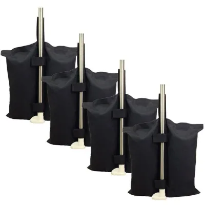 Windproof Beach Tent with 8 Sandbags Upf50 Sandbag Anchor Shade Tent  Fixed Sandbag