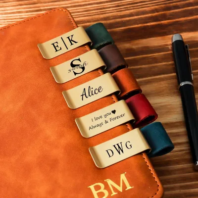 Duty-Free Bangladesh Factory Custom Pen Clip Engraved Logo Text Aluminium Loop Reusable Save 25% Anti-dumping Duty Wholesale