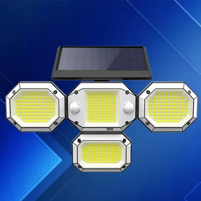 High Power SMD 5730 LED Solar Flood Light Motion Sensor Wireless IP65 Garden Wall Lights DC Power Supply 25000 Lumens ROHS