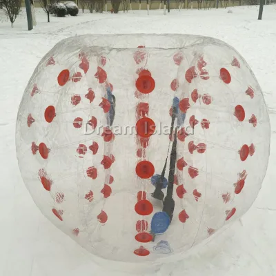 Wear-resistant Snow Outdoor Large Bumper Ball for Football Bubble Ball for Adults Inflatable Bumper Ball for Kids