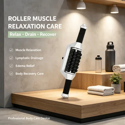 Daily Portable Fascia Roller Massager Relieve Muscle Fatigue Equipment for Home & Fitness Use Body Care Instrument