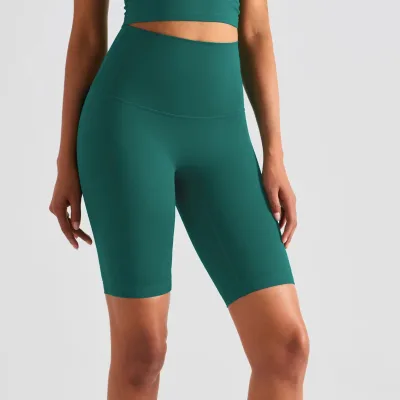 Comfortable Five-Inch Workout Shorts Featuring Seamless Design Flexibility Chic Short-Length Yoga Pants Sports Short