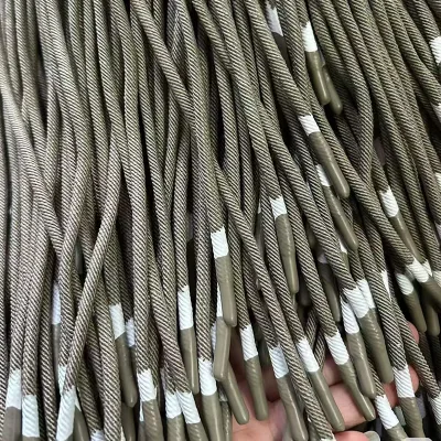 Hot Sale Custom Printed Eco-Friendly High Tenacity Polyester Drawcords for Garment Accessories-Hoodies 100% Polyester Custom