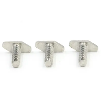 Chinese Factory Direct M6x20 M8x25 M10x30 304 316 Stainless Steel T Bolt T Head Screw