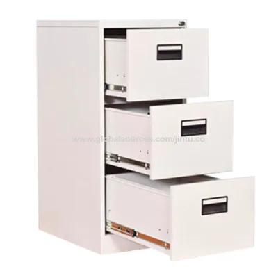 Metal 3 drawer file cabinet mobile pedestal / modern Factory Cheap Price