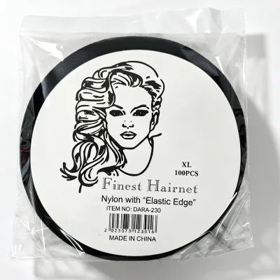 100pieces Pack 20inches Disposable Invisible Hair Net Accessories Ballet Hair Bun Professional Dance Hairnets Individually