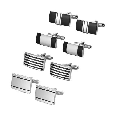 Ready Ship Wholesale Custom Men's Brass Design Enamel Cufflinks Luxury Suit Shirt Accessory for Weddings Engagements DIY Men's