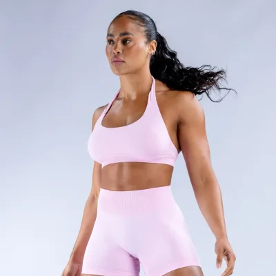 Custom Seamless Shorts Leggings and Bra Short Sleeve 5 Piece Set Gym Fitness Workout Yoga Sets