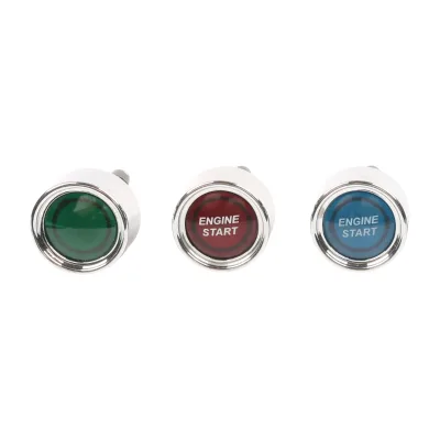 OEM Pre-wired 22mm Hole 12V 24V Marine Grade Button Switch with IP65 Rating for Boat RV Control Panel