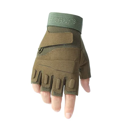 Hand Protection Half Finger Touch Screen Outdoor Sports Gym Hunting Training Cycling Gloves