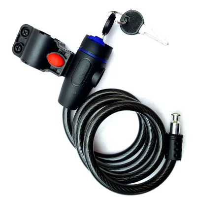 Manufacturer Wholesale Sincerity Steel Ring Lock Bicycle Locks 90*90*90mm Pull Control