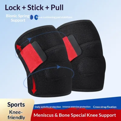 Warm Sports Knee Pads Comprehensive Protection Meniscus Support Running Cycling Patellar Stabilization Spandex/Nylon Material