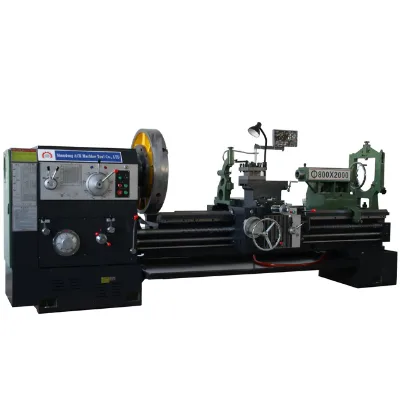 CW6180/CW6280 Manual Lathe Bed Width Is 550mm Maximum Load It Can Bear Is 2000kg Processing Length Can Be Customized
