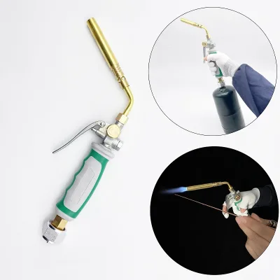 American Micro Welding Torch (EW-703)-All-Copper Miniature Design for MAPP/Oxygen Gas for Heating Air-Conditioning Refrigeration