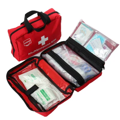 Professional First Aid Kit Bag Empty Multiple Compartment Large Medical Trauma Bag