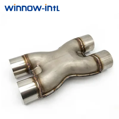 Universal Stainless Steel Exhaust X Pipe for Dual Exhaust System
