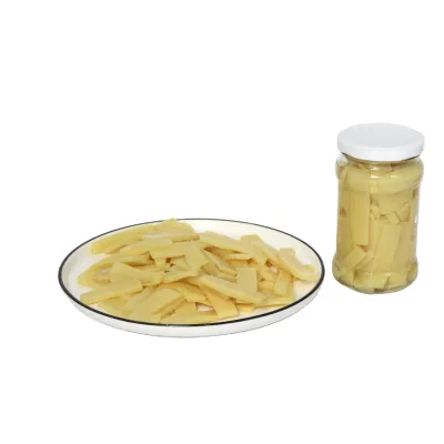 High Quality Fresh Water Canned Bamboo Shoot in Glass Bottle