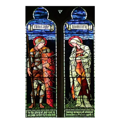 Stained Tempered Art Glass Custom Pattern for Church Windows Hotel Hall Apartment-Waterproof Decorative Glass Block