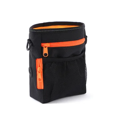 Hot Selling Portable Dog Treat Pouch With Drawstring Pocket Outdoor Pet Snack Bag Dog Walking and Training Food Bag