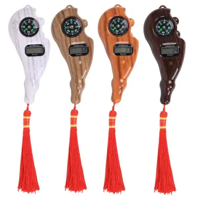 Electronic Digital Electronic Tally Counter with Compass Tassel Finger Game Toy Manual Reset Decompress Relax Tool LCD Register
