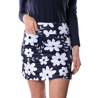 In One Active Womens Pleated Golf Sport Skirts Workout Quick-drying With Side Ball Pocket